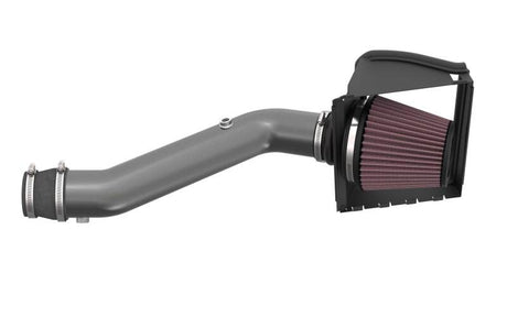 2018-2024 Ford F150 3.3L V6 Performance Air Intake System w/Red Air Filter - View 8 | Dirty Garage