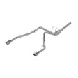 2014 EcoDiesel 2.5" Filter Back Exhaust Dual Split Rear Exit Alum | Dirty Garage
