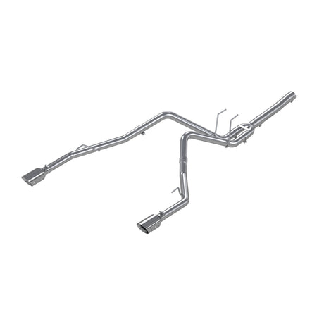 2014 EcoDiesel 2.5" Filter Back Exhaust Dual Split Rear Exit Alum | Dirty Garage