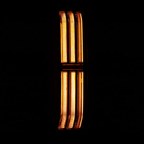 2024-2025 Tacoma Nova-Series Prismatic LED Tail Lights Black - View 3 | Dirty Garage