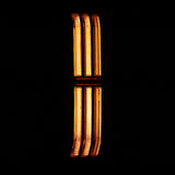 2024-2025 Tacoma Nova-Series Prismatic LED Tail Lights Alpha Black - View 3 | Dirty Garage