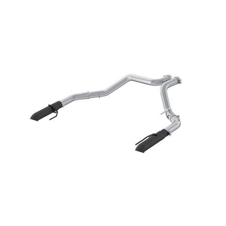 MBRP 2022+ Ford F-150 Raptor 3.5L / Raptor R 5.2L 3in Dual Rear Exit Turndown Axle Back - Black | Dirty Garage