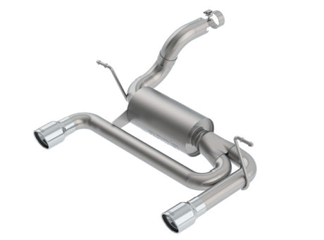 Borla 2018 Jeep Wrangler JL/JLU 3.6L 2DR/4DR S-Type SS Axle Back Exhaust w/3.5in Tips | Dirty Garage