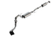 Borla F-150 2021 5.0L 4dr CC SB EC STB Lariat/KR/Pltnm/LTD 3/2.25 DSE Cat-Back Touring BLK CHR Tips | Dirty Garage