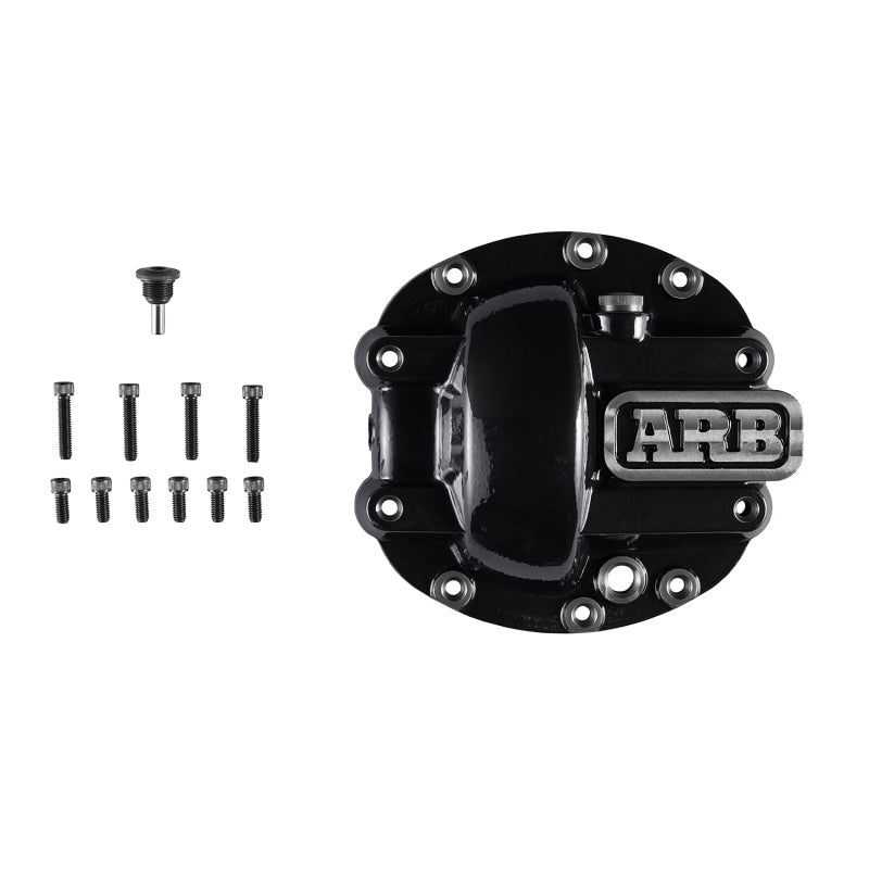 1984-2018 Cherokee/Grand Cherokee/Wrangler/Wrangler JK Diff Cover D30 Black | Dirty Garage