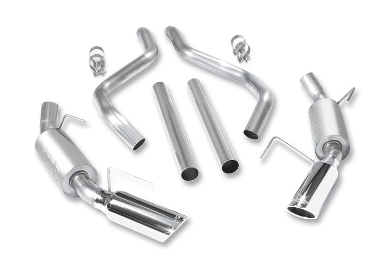 Borla 05-09 Ford Mustang GT/Bullitt ATAK Catback Exhaust - View 2 | Dirty Garage