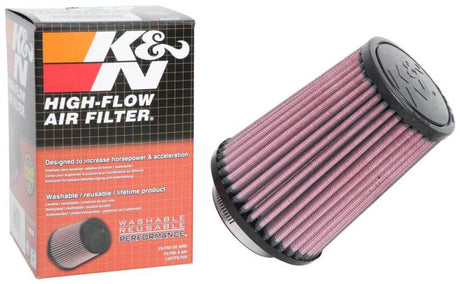 Universal Rubber Filter 2-1/2in Flg/4-1/2in OD B/3-1/2in OD T/6in H - Black Top - View 4 | Dirty Garage