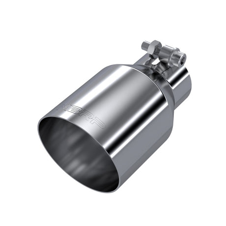 Universal T304 SS Tip 4" OD 2.5" Inlet 6.5" L | Dirty Garage
