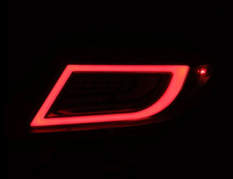 2022-2024 GR86 BRZ Luxx-Series LED Tail Lights Vivid Red - View 3 | Dirty Garage