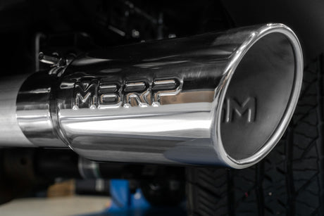 2021-2024 F-150 2.7L 3.5"L 5.0L Single Side 3" T304 Catback Exhaust - View 3 | Dirty Garage