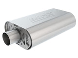 Borla CrateMuffler SBF 289/302 2.5 inch Offset/Center 14in x 4.35in x 9in Oval Muffler - View 2 | Dirty Garage