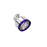 Universal T304 Stainless Steel 2.5" ID Burnt End Tip | Dirty Garage