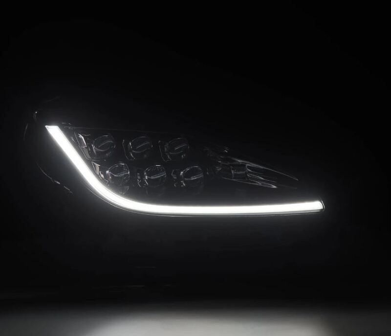 2021-2025 GR86 BRZ Nova-Series LED Projector Alpha Black Headlights - View 2 | Dirty Garage
