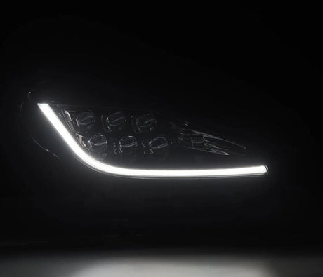 2021-2025 GR86 BRZ Nova-Series LED Projector Alpha Black Headlights - View 2 | Dirty Garage