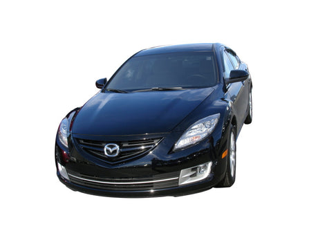 2009-2013 Mazda 6 Ventvisor Outside Mount Window Deflectors Smoke 4-Piece - View 3 | Dirty Garage