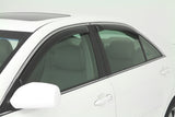 2007-2011 Camry Ventvisor Front and Rear Window Deflectors Smoke 4-Piece - View 2 | Dirty Garage