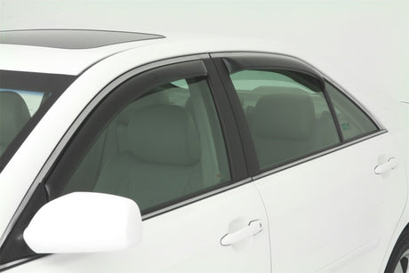 2007-2011 Camry Ventvisor Front and Rear Window Deflectors Smoke 4-Piece - View 2 | Dirty Garage