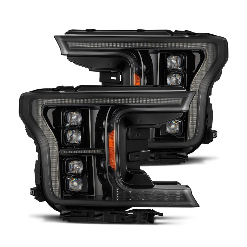 2018-2020 F-150 Nova-Series LED Projector Alpha Black Headlight 14th Gen G2 Style | Dirty Garage