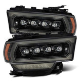 2019-2024 Ram HD Nova-Series LED Projector Alpha-Black Headlights Active Light Sequential Signal DRL | Dirty Garage