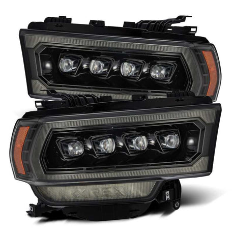 2019-2024 Ram HD Nova-Series LED Projector Alpha-Black Headlights Active Light Sequential Signal DRL | Dirty Garage