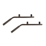 Rugged Ridge Steel Grab Handles Rear Pair Black 07-18 Jeep Wrangler JK /JKU - View 2 | Dirty Garage