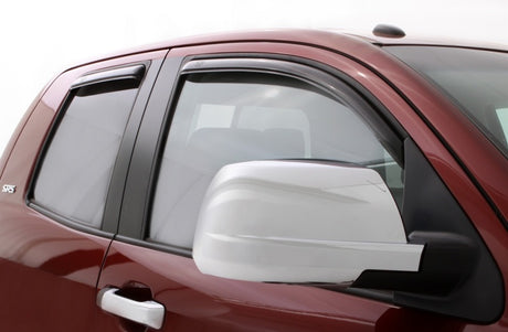 2007-2018 Tundra Double Cab Front and Rear Window Ventvisor Smoke 4-Piece - View 4 | Dirty Garage