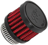 Universal 0.75 inch ID 1.375 inch OD 1.125 inch H Clamp On Crankcase Vent Filter - View 2 | Dirty Garage