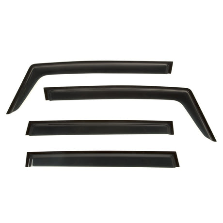 Rugged Ridge Window Visor 4-pc set Black 15-18 Renegade BU | Dirty Garage