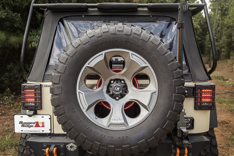 Rugged Ridge 3rd Brake Light LED Ring - View 5 | Dirty Garage