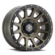 Universal Compression 17x8.5 6x5.5 0mm Offset 4.75" BS 106.1mm Bore Bronze Wheel | Dirty Garage