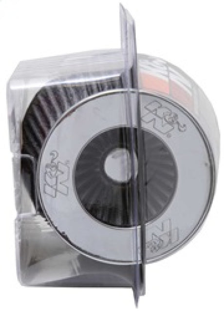 Universal Filter Chrome Round Tapered White - 4in Flange ID x 1.125in Flange Length x 5.5in H - View 7 | Dirty Garage