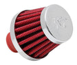 Universal 2in Base OD x .375in Flange ID x 1.75in H Rubber Base Crankcase Vent Filter | Dirty Garage