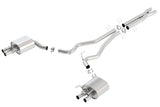 Borla 15-16 Ford Mustang Shelby GT350 5.2L ATAK Cat Back Exhaust (Uses Factory Valence) | Dirty Garage