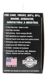 Universal Performance Electric Fuel Pump 9-11.5 PSI Diesel - View 11 | Dirty Garage