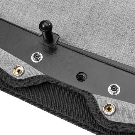 Rugged Ridge Savannah Brief Top Diamond Black 10-18 Jeep Wrangler JL 2-Door - View 4 | Dirty Garage