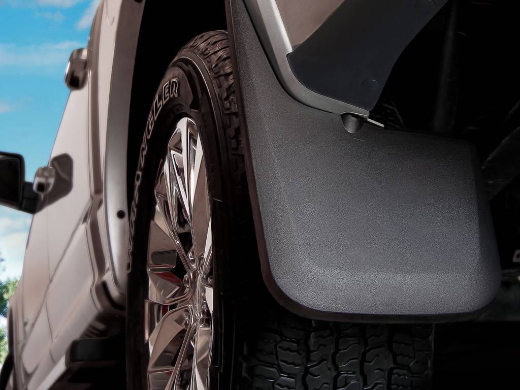 1997-2003 F150 Rear Mud Flaps With Factory Flares - View 2 | Dirty Garage