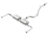 Borla 14-16 Audi A3 Quattro 2.0L Turbo AT/MT RWD 4DR S-Type Cat-Back Exhaust Single Split Rear Exit - View 2 | Dirty Garage