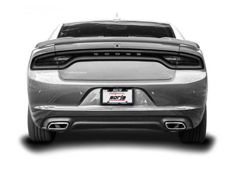 Borla 15-16 Dodge Charger R/T 5.7L No Tip Use Factory Valence Single Split Rear Exit ATAK Exhaust - View 5 | Dirty Garage