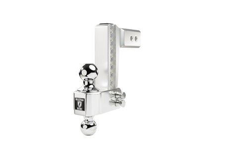 Universal 2.5" Aluminum Medium Duty 6" Drop Rise Hitch | Dirty Garage