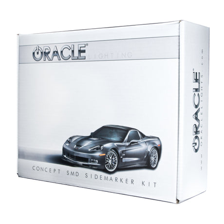 2005-2013 Corvette C6 Concept Series Unpainted Tinted Sidemarker Set - View 6 | Dirty Garage