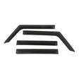 Rugged Ridge Window Visors Matte Black 18-20 Jeep Wrangler JLU/JT | Dirty Garage