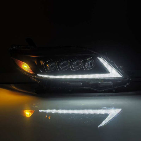2011-2020 Sienna Nova-Series LED Projector Black Headlights Active Light Sequential Signal DRL - View 3 | Dirty Garage