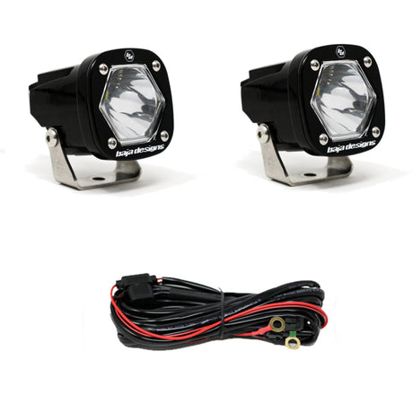 Universal S1 Spot LED Light w/ Mounting Bracket Pair | Dirty Garage