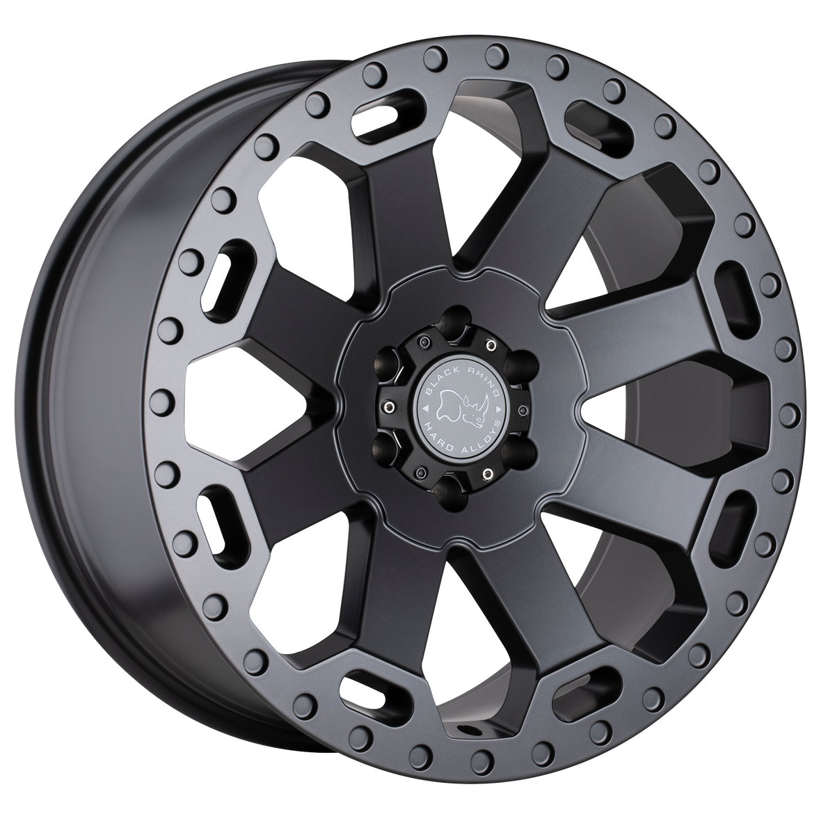 Black Rhino Warlord Matte Gunmetal Wheel | Dirty Garage