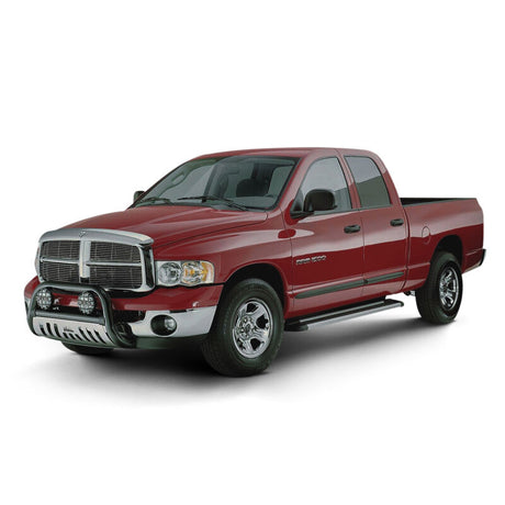 Universal Sure-Grip Series 79" Brushed Aluminum Running Boards - View 4 | Dirty Garage