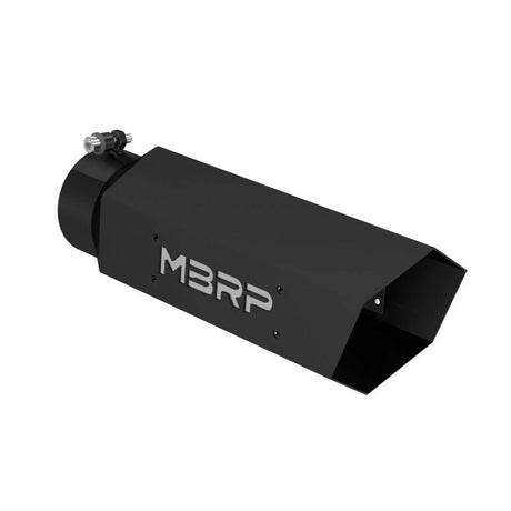 Universal Hex Tip 4" Inlet 16" Length Black Coated - View 2 | Dirty Garage