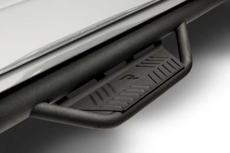 2007-2017 Wrangler JK 4-Door 3" Black Podium Steps - View 2 | Dirty Garage