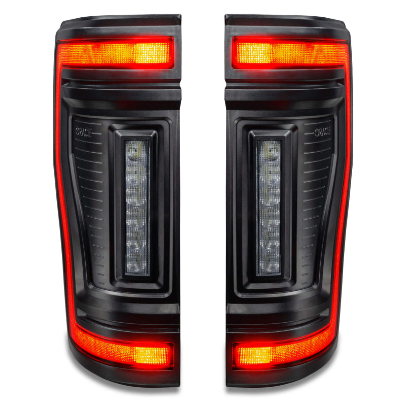 Oracle Lighting 17-22 Ford F-250/350 (Black Series) Flush Mount LED Tail Lights - View 20 | Dirty Garage