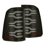 2019-2021 Ram 1500 Luxx-Series LED Tail Lights Black w Active Light Sequential Signal | Dirty Garage
