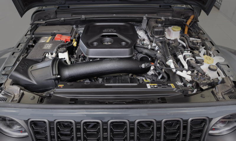 2024 Wrangler 4xE 63 Series Air Intake - View 2 | Dirty Garage